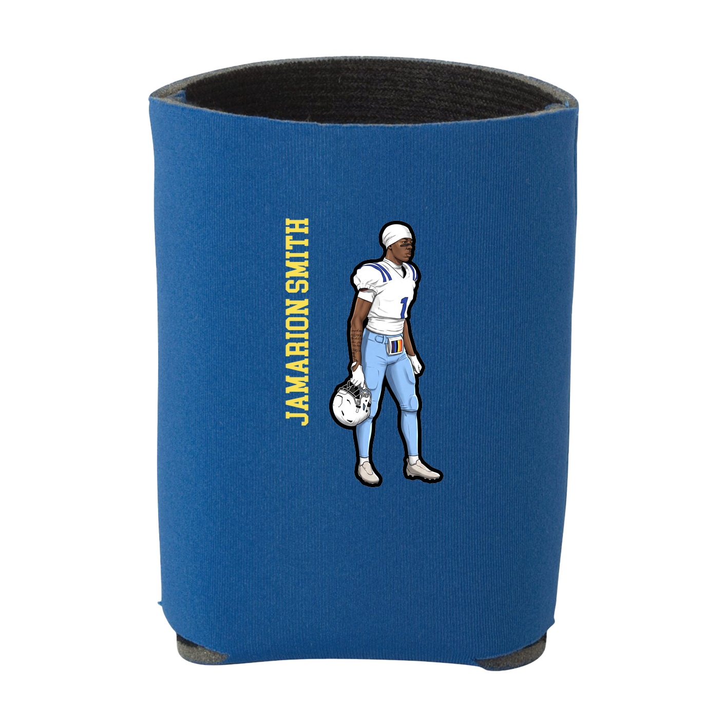 Can Holder — Name Vertical in Royal