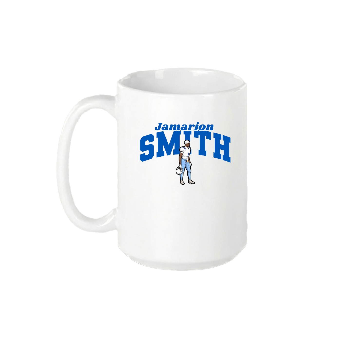 15oz Coffee Mug — Signature Arch in White