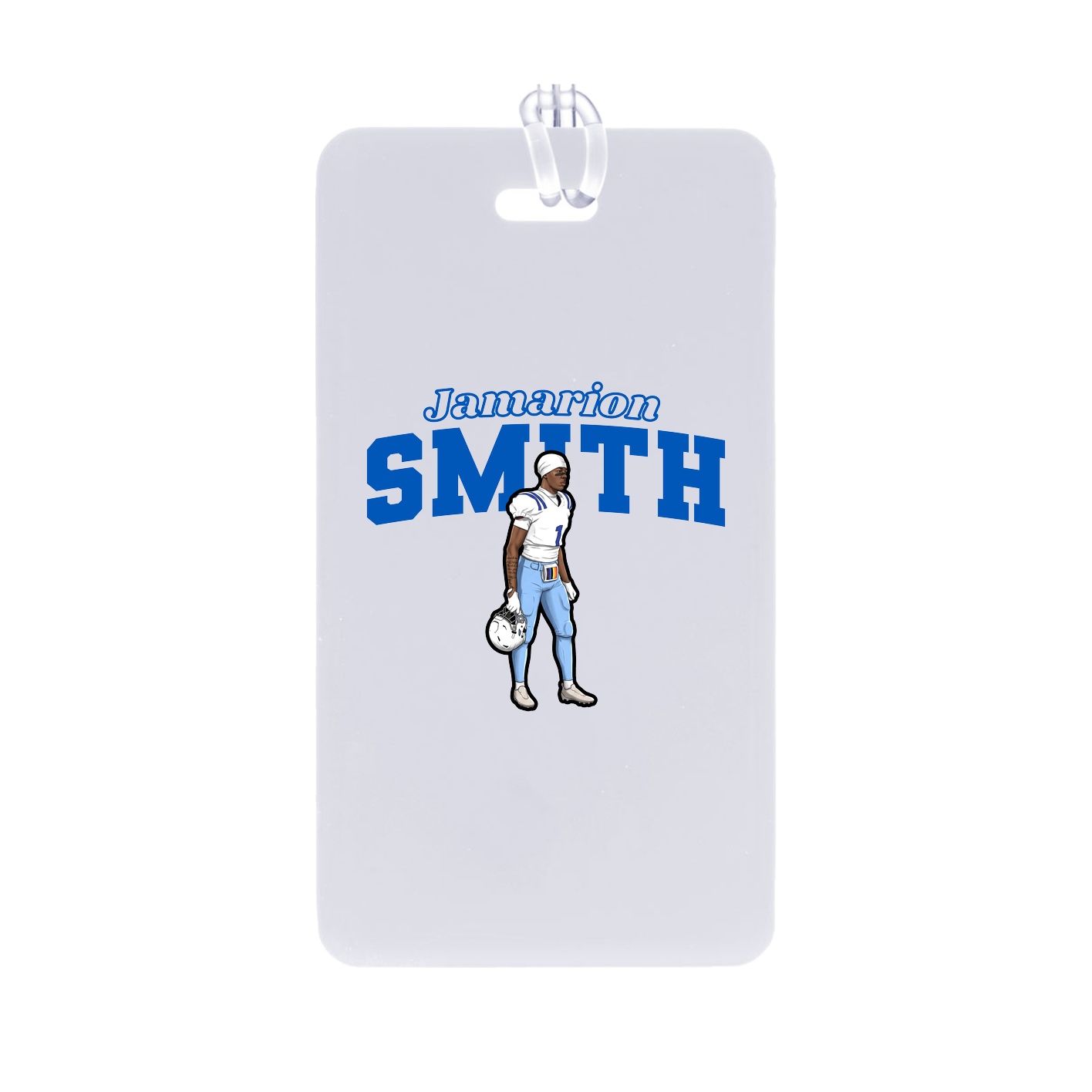 Bag Tag — Name Arch in Classic
