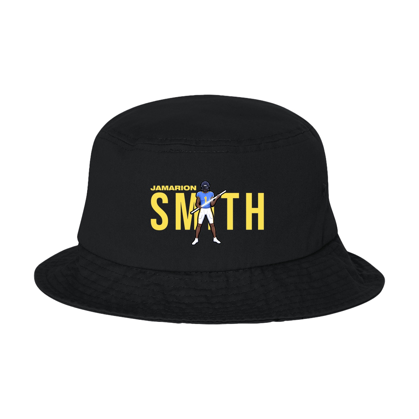 Bucket Cap — Player Name in Black