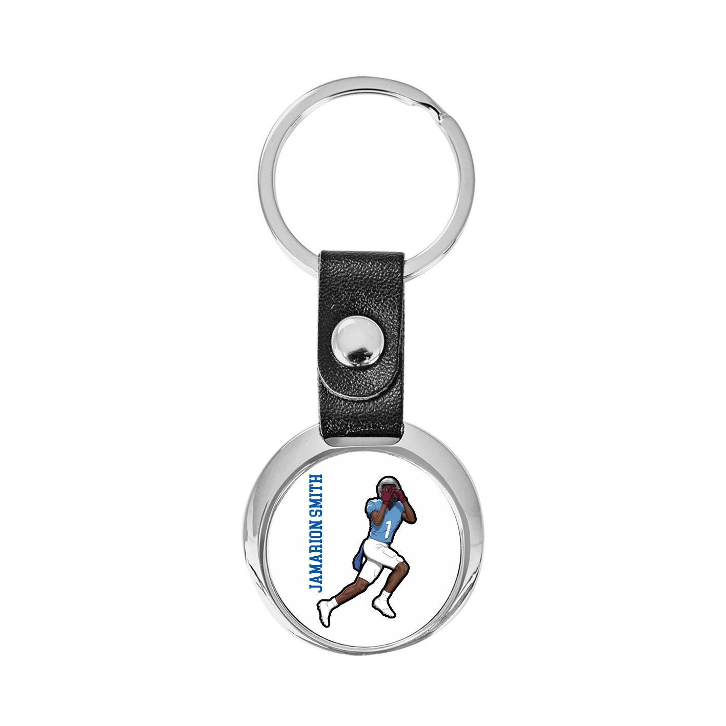 Key Chain — Name Vertical in Classic