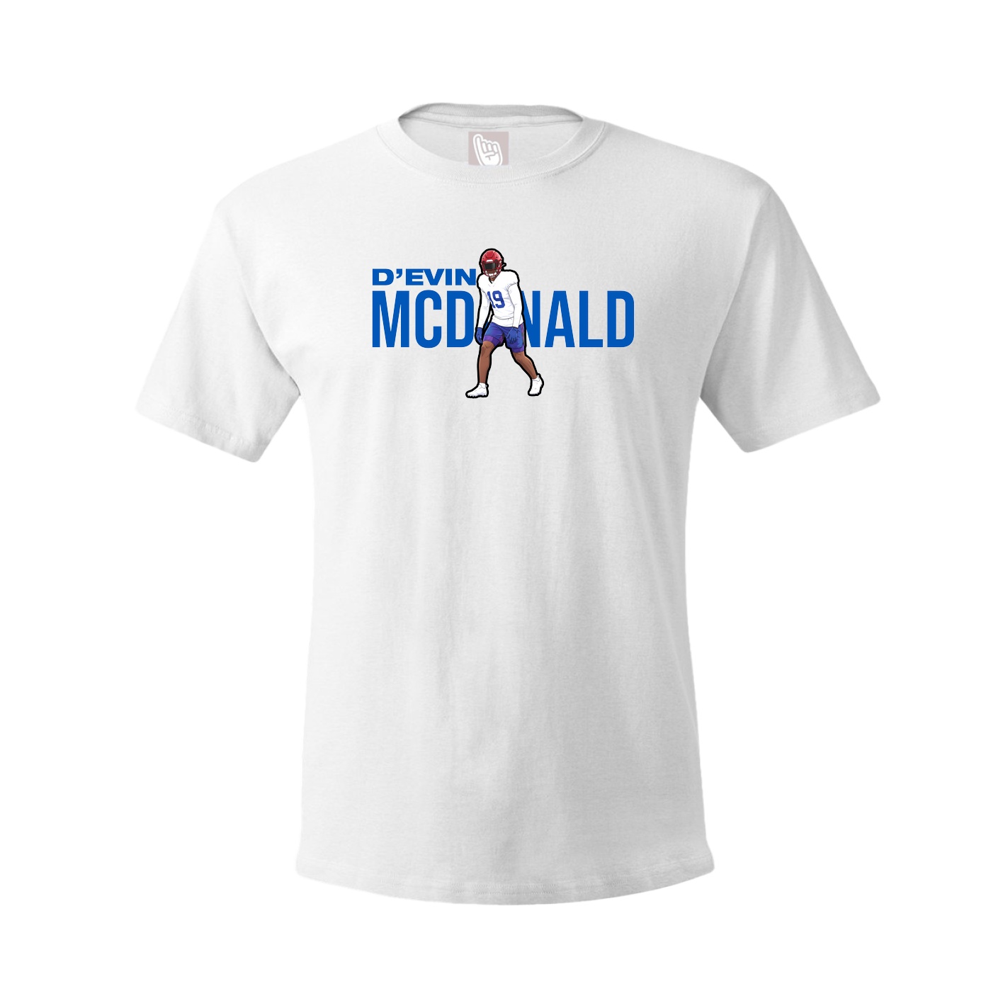 Tee — Player Name in White