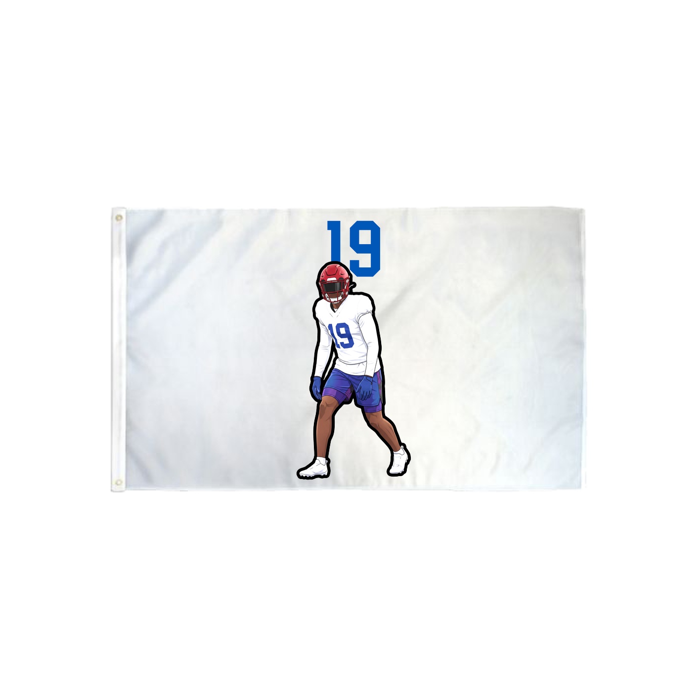 3x5 Flag — Number Top in Classic