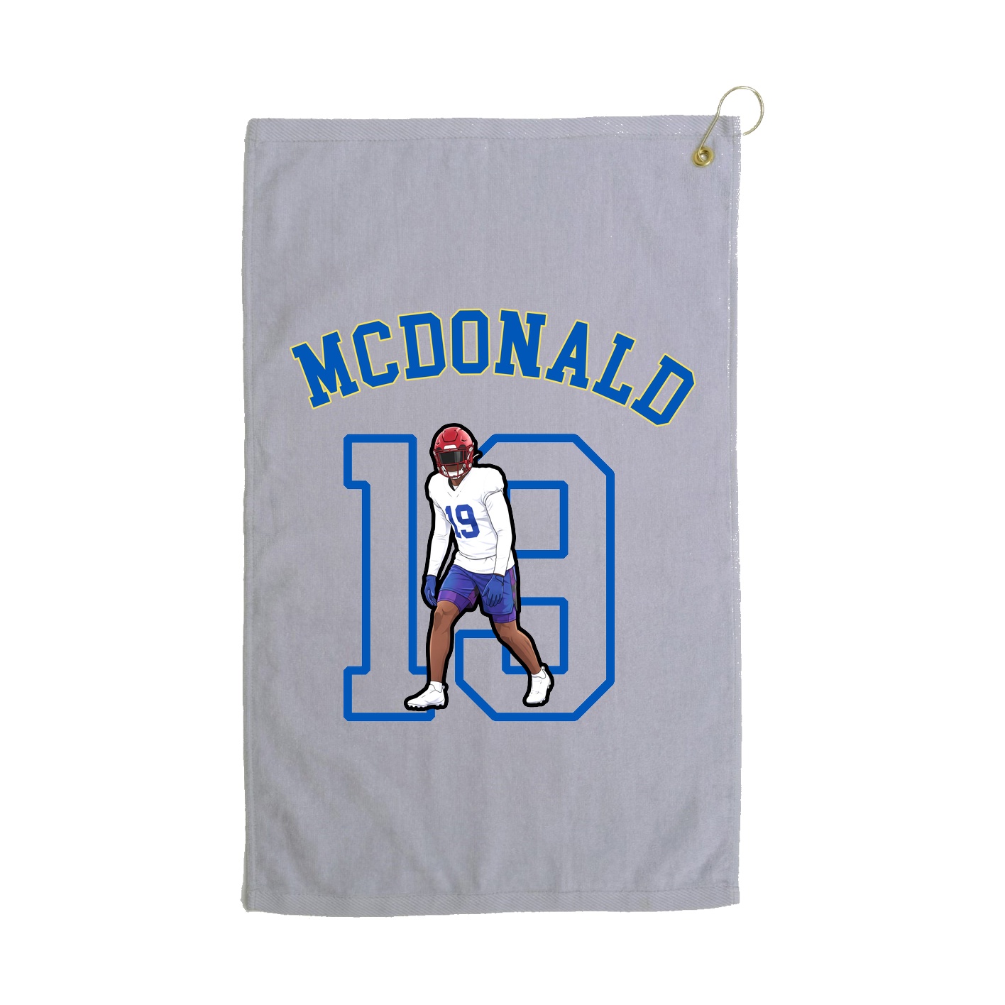 Golf Towel — Shirsey Arch in Grey