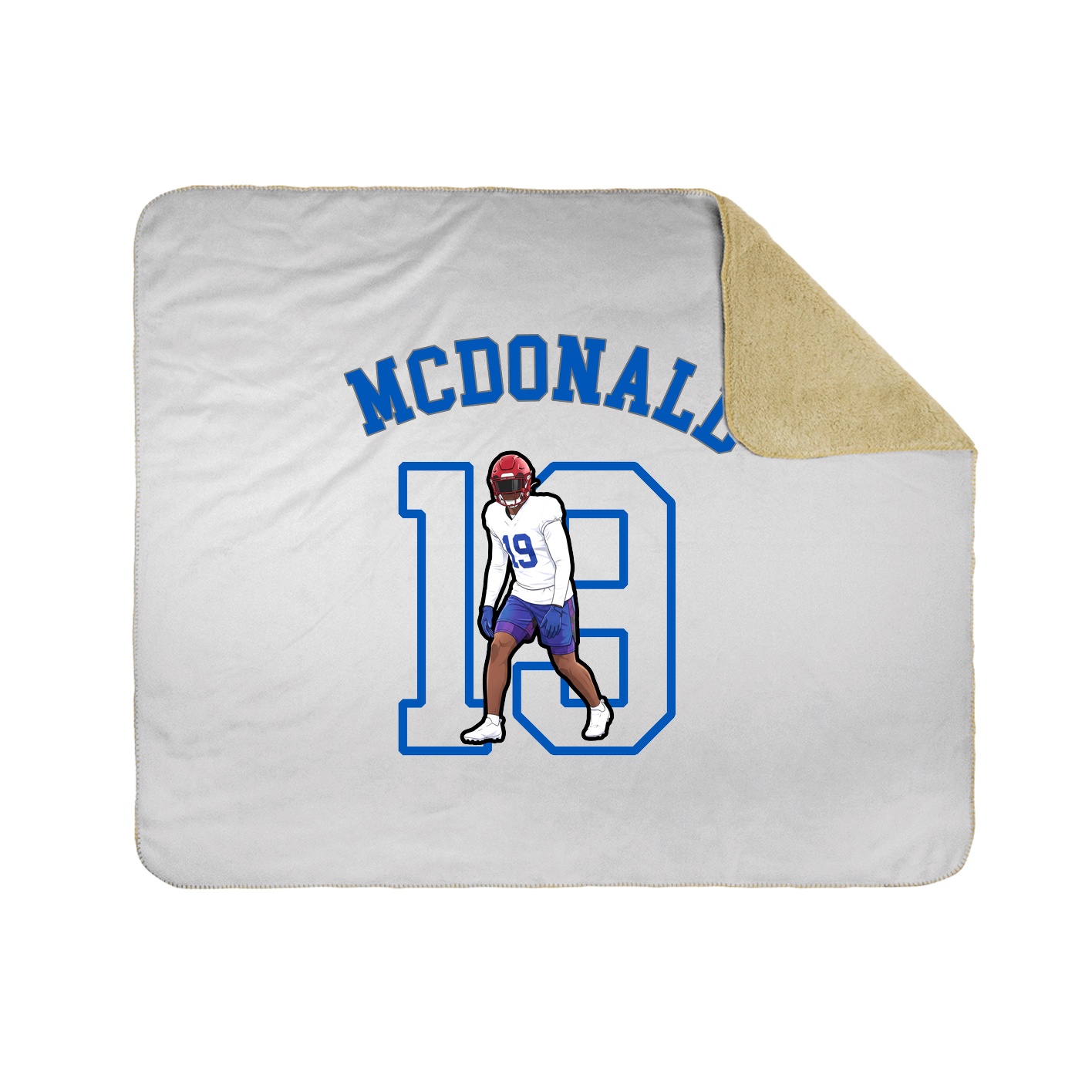 Throw Blanket — Shirsey Arch in White
