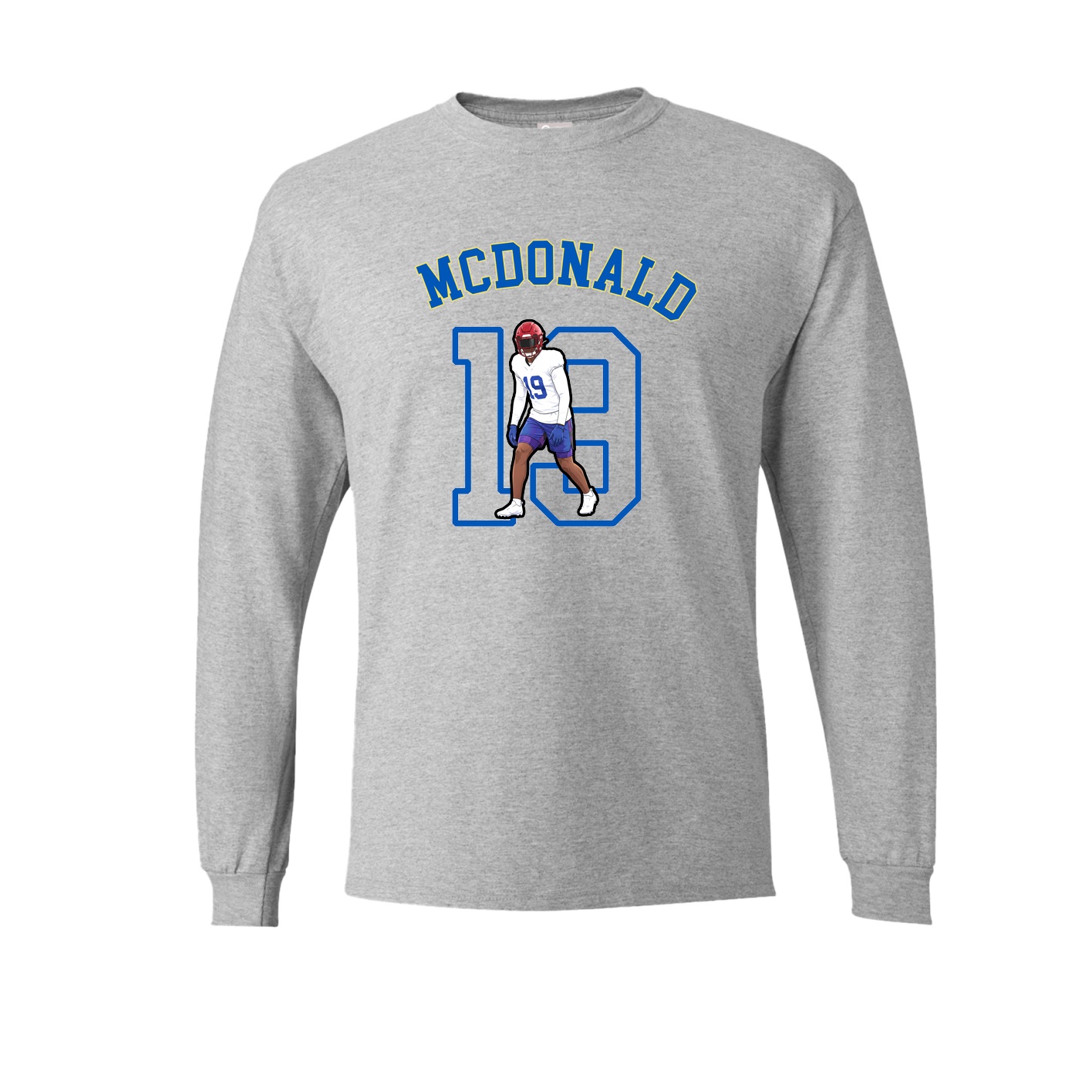 Long Sleeve Tee — Shirsey Arch in Grey