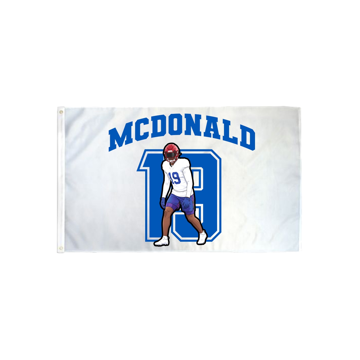 3x5 Flag — Number in Classic