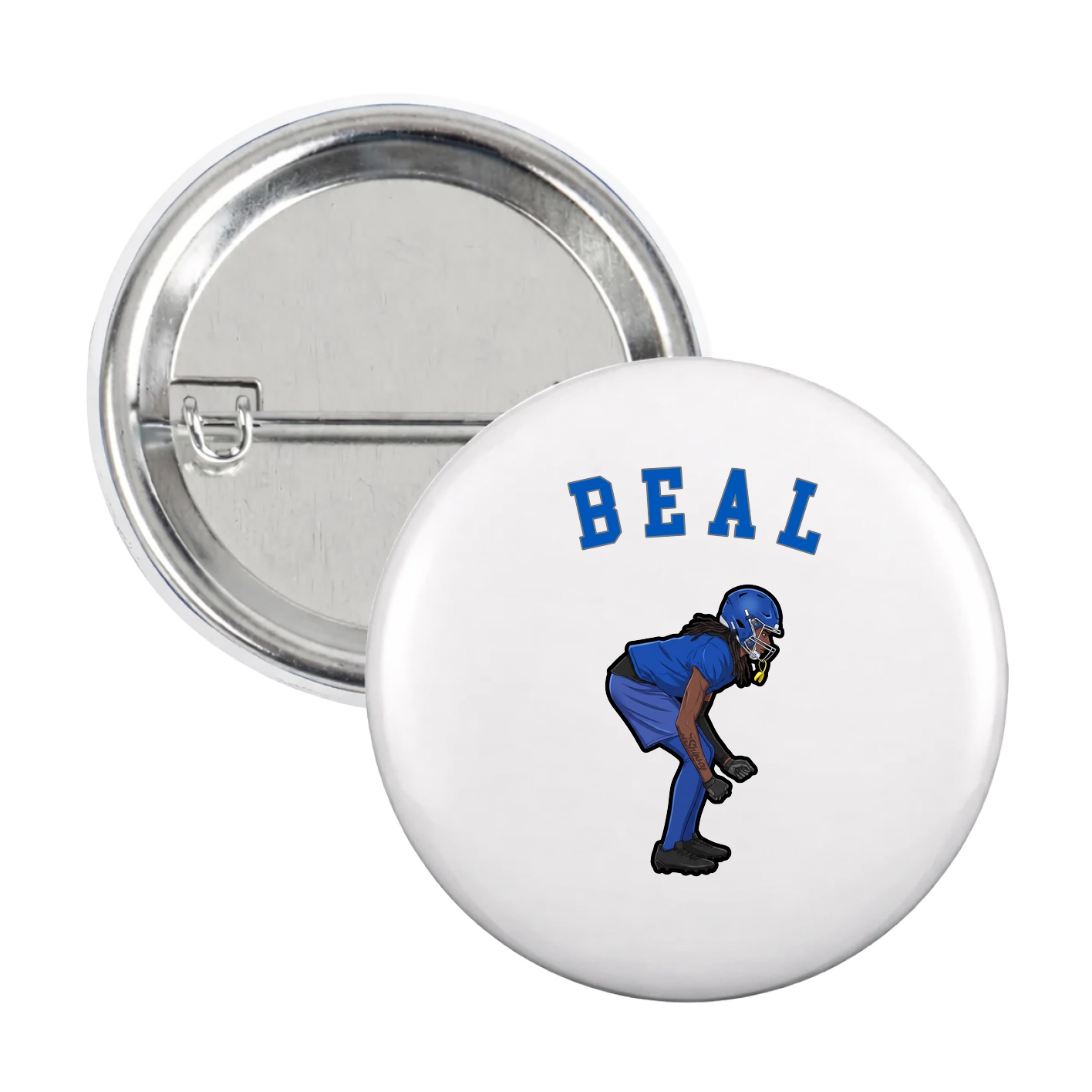 Game Day Button — Shirsey Arch in White