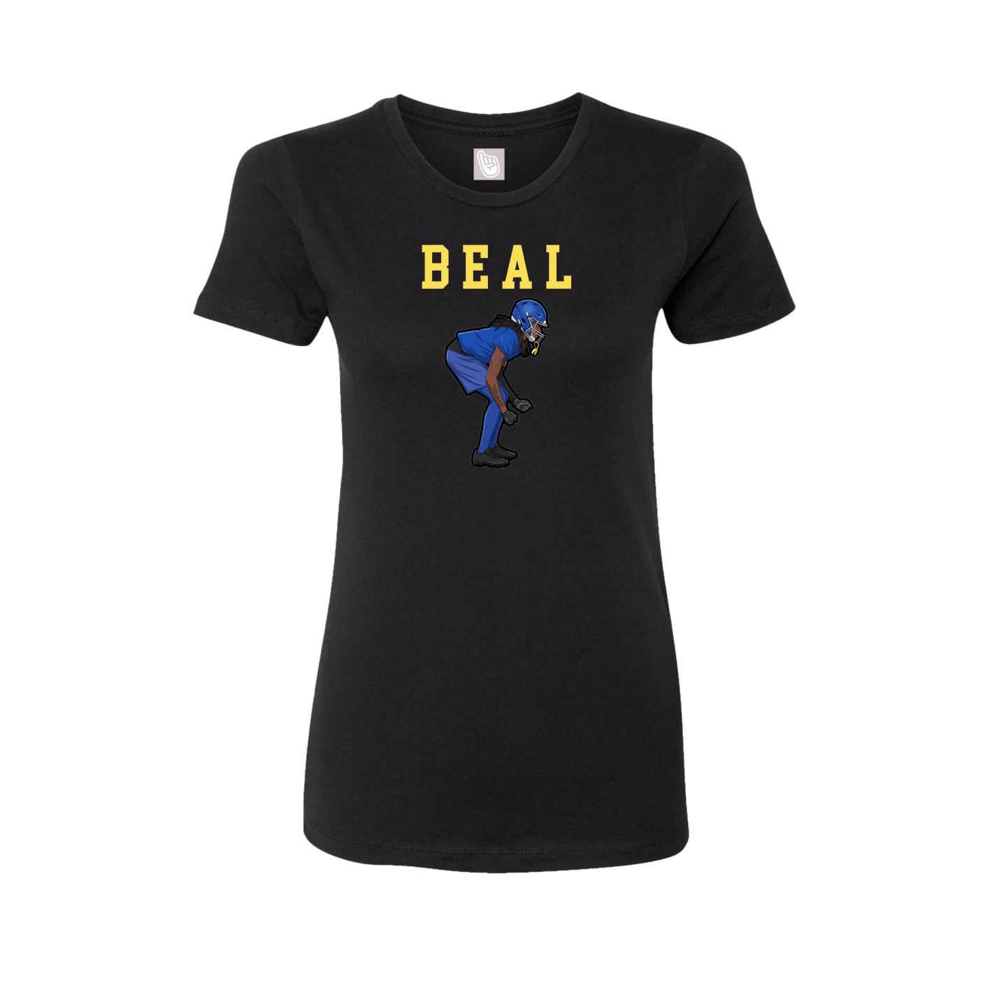 Fitted Women's Tee — Shirsey in Black