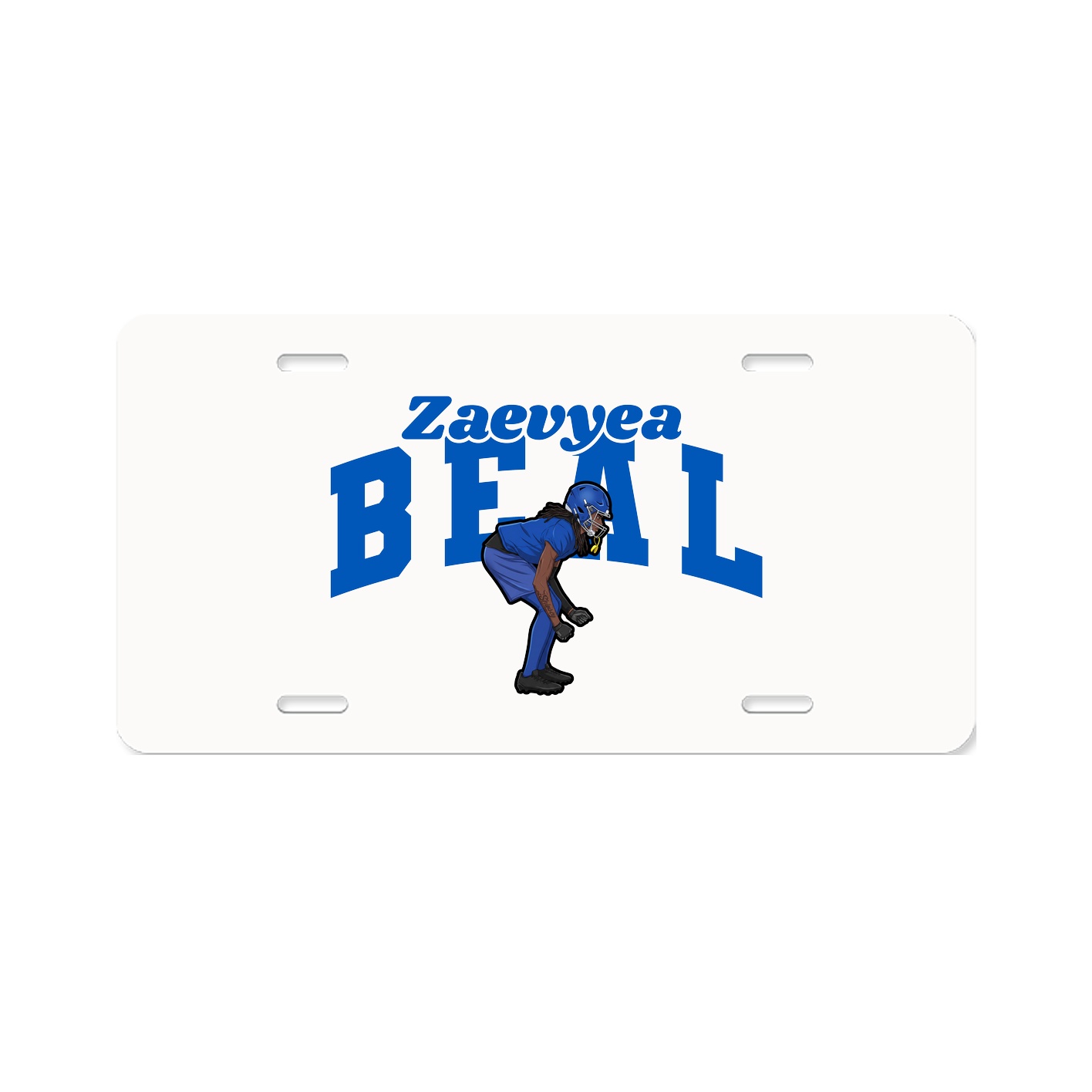 License Plate — Signature Arch in Classic