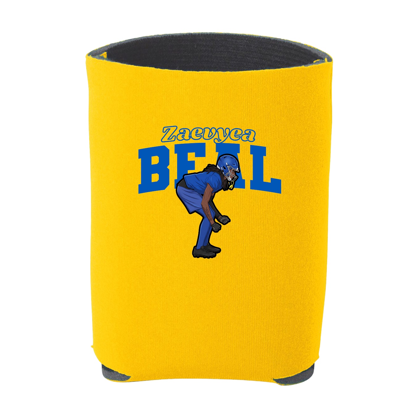 Can Holder — Name Arch in Yellow