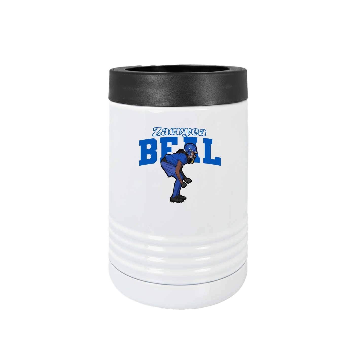 Beverage Holder — Name Arch in White