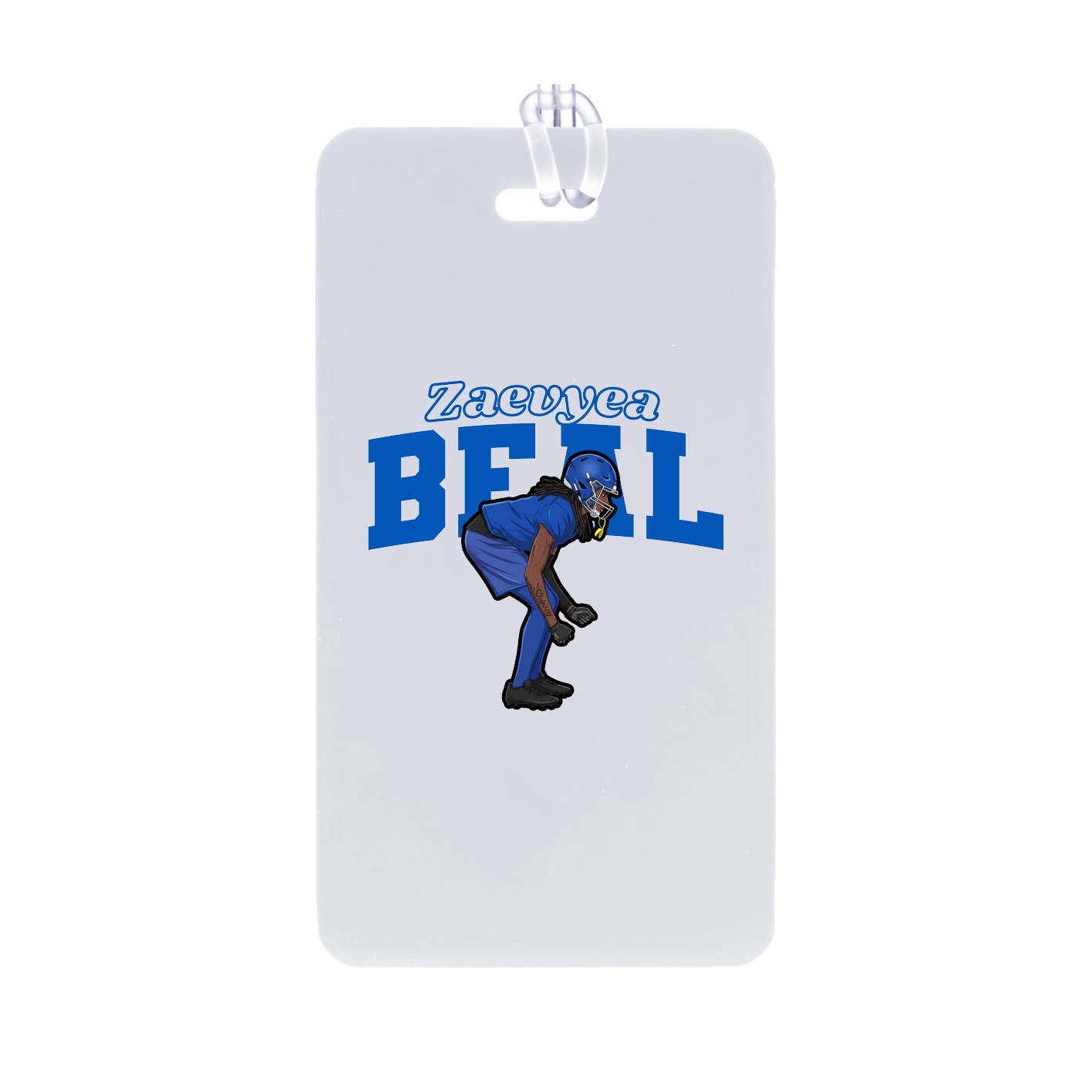Bag Tag — Name Arch in Classic