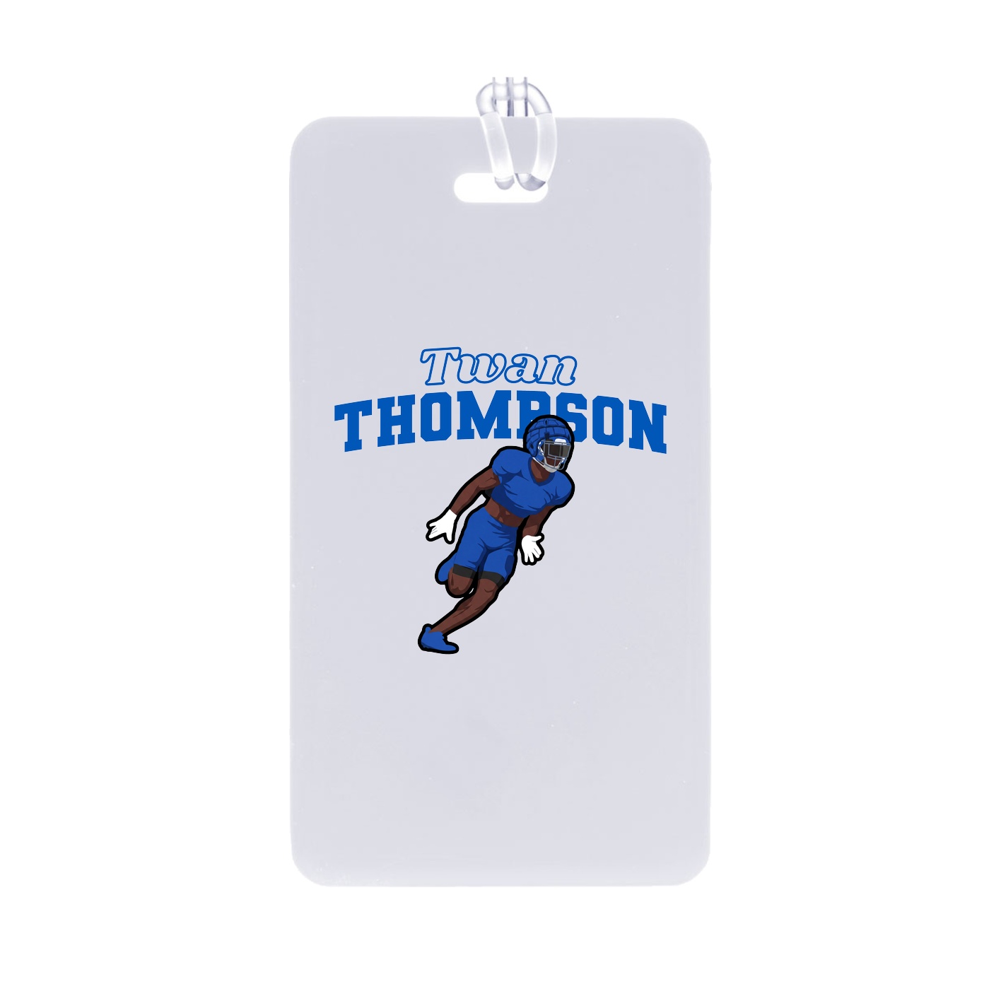Bag Tag — Name Arch in Classic