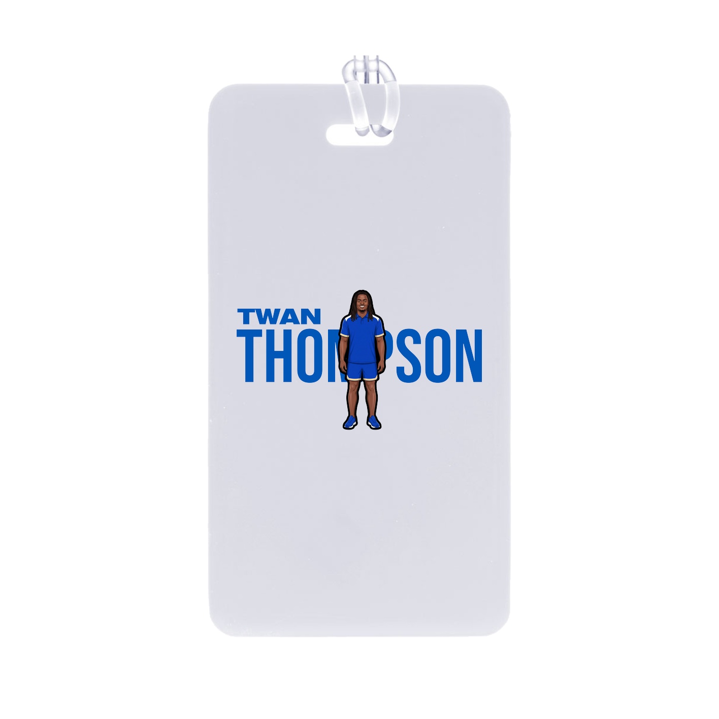 Bag Tag — Player Name in Classic