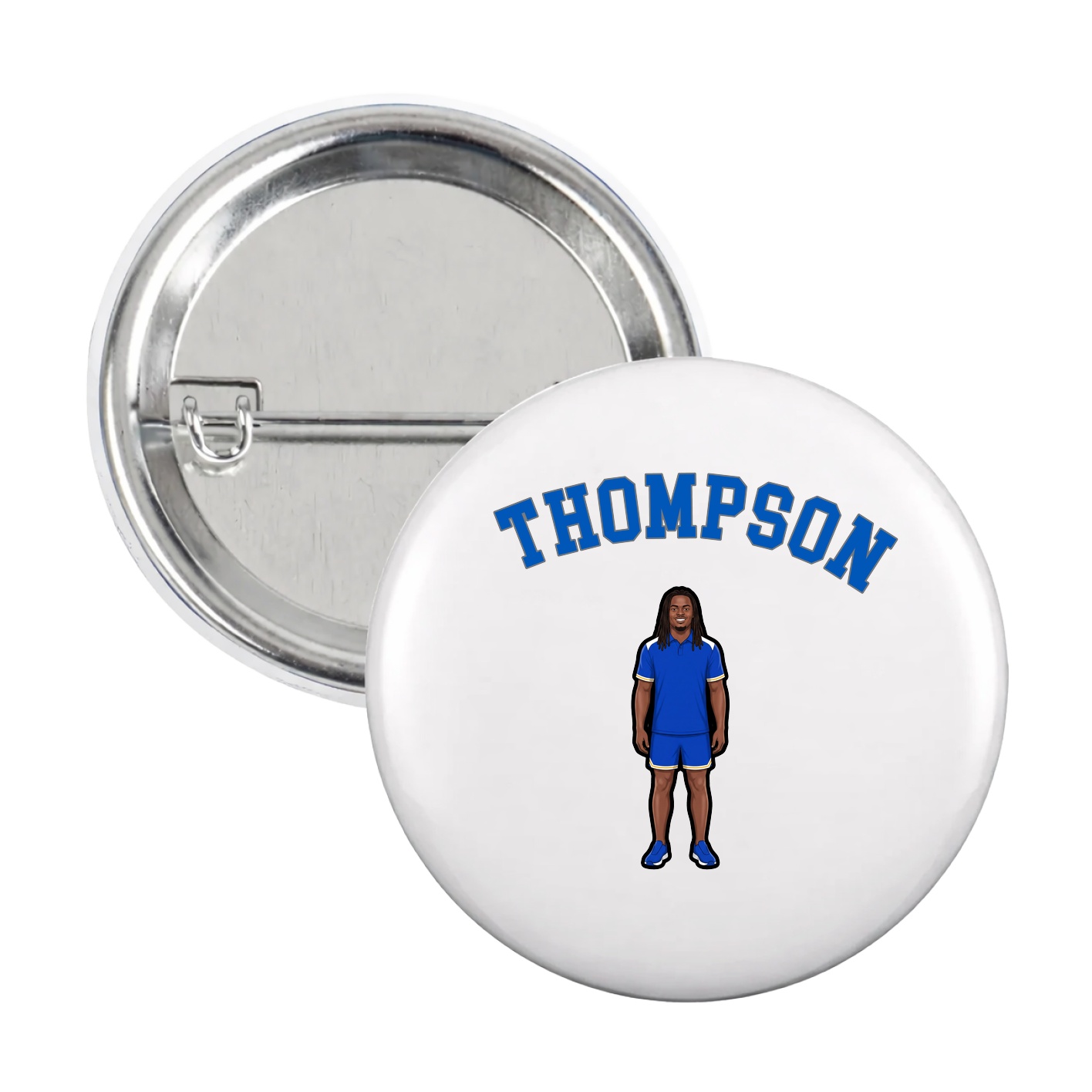 Game Day Button — Shirsey Arch in White