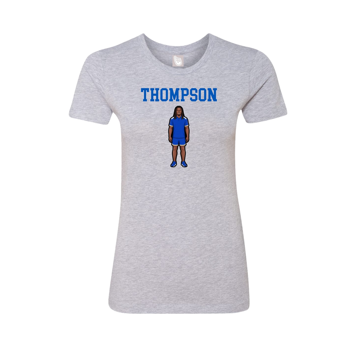 Fitted Women's Tee — Shirsey in Grey