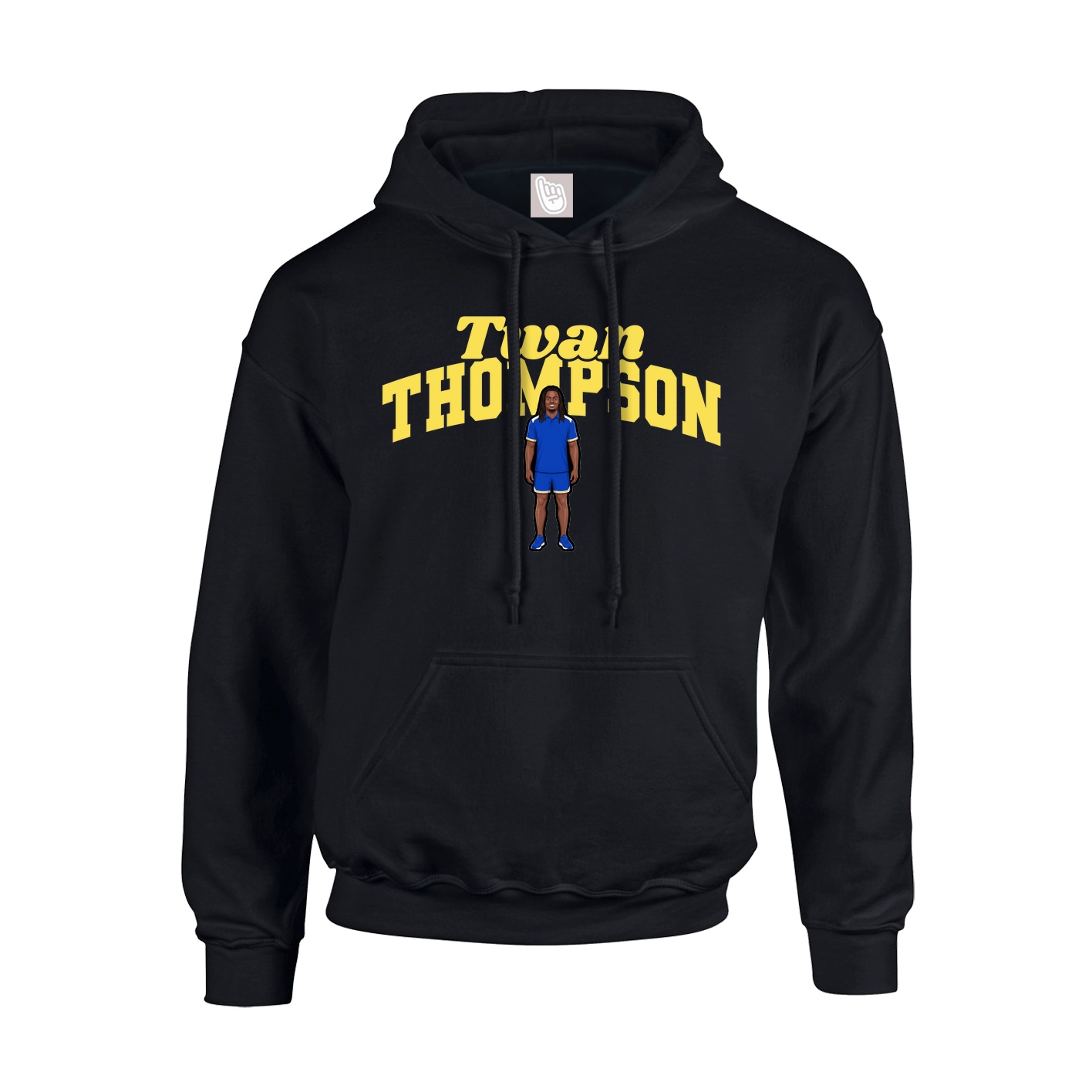 Hoodie — Signature Arch in Black
