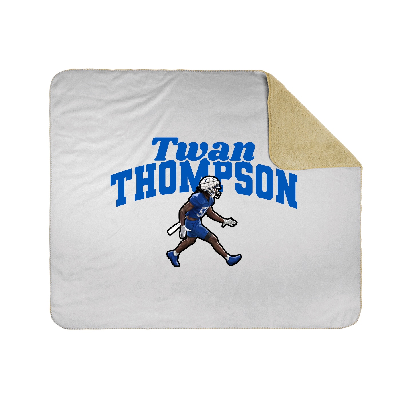 Throw Blanket — Signature Arch in White