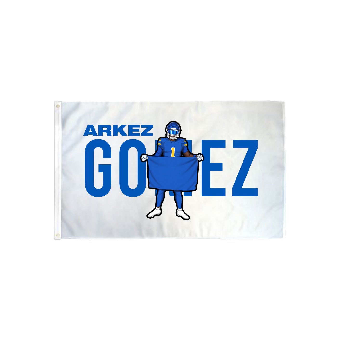 3x5 Flag — Player Name in Classic