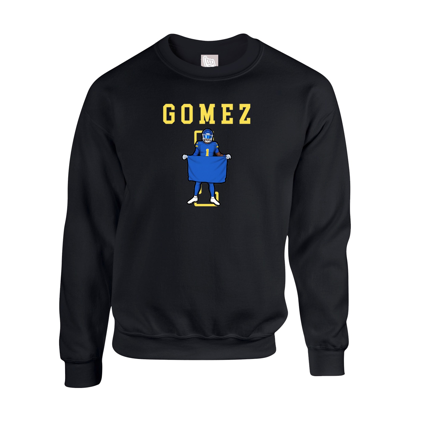 Fleece Crew — Shirsey in Black