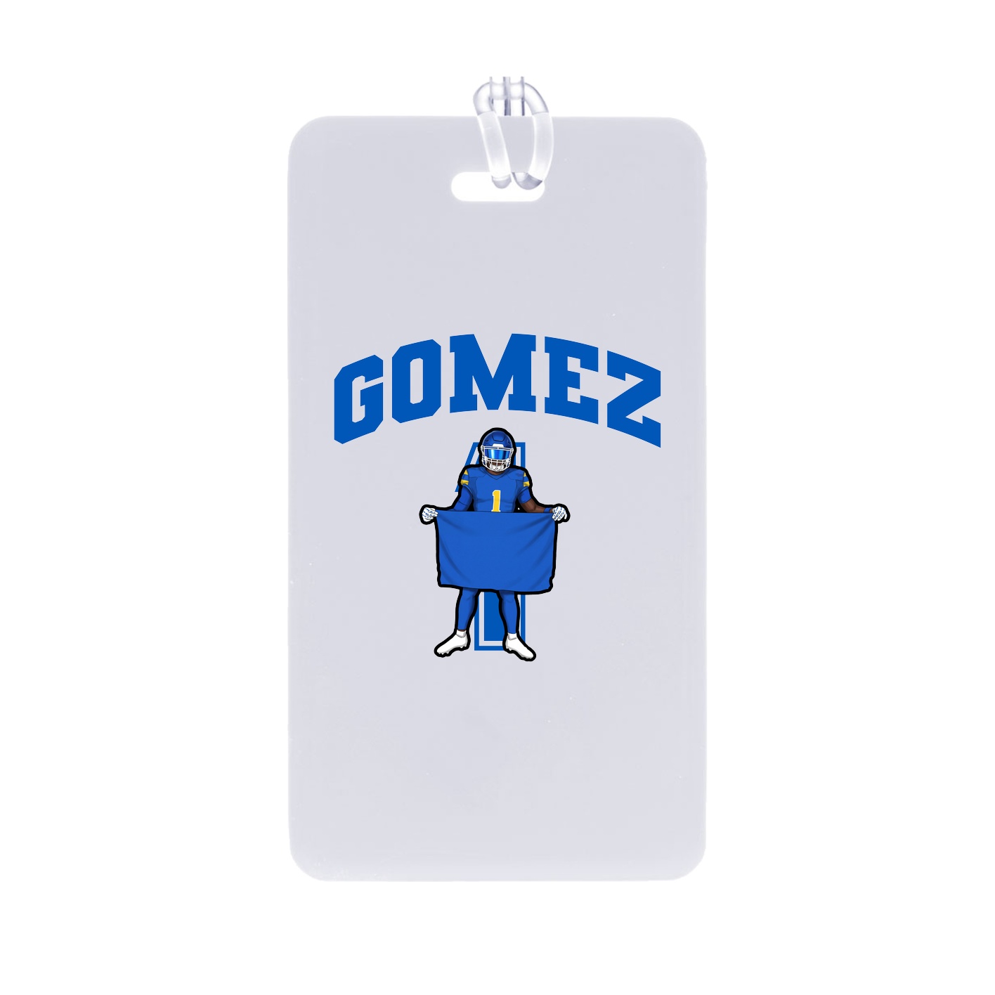 Bag Tag — Number in Classic