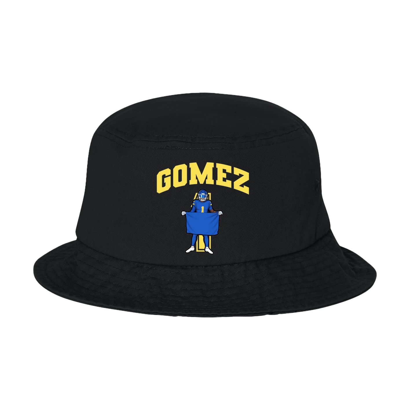 Bucket Cap — Number in Black