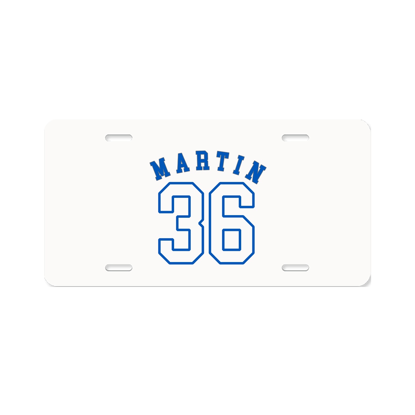 License Plate — Shirsey Arch in Classic