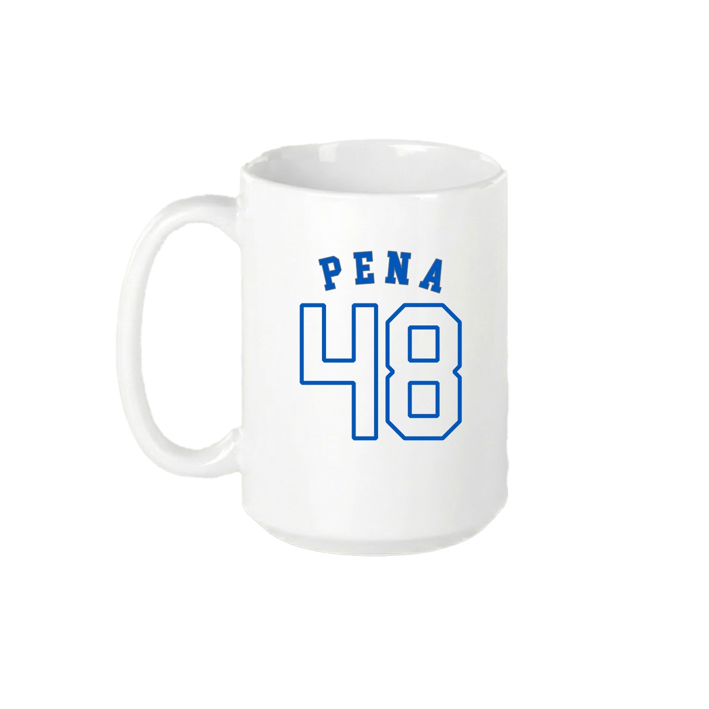 15oz Coffee Mug — Shirsey Arch in White