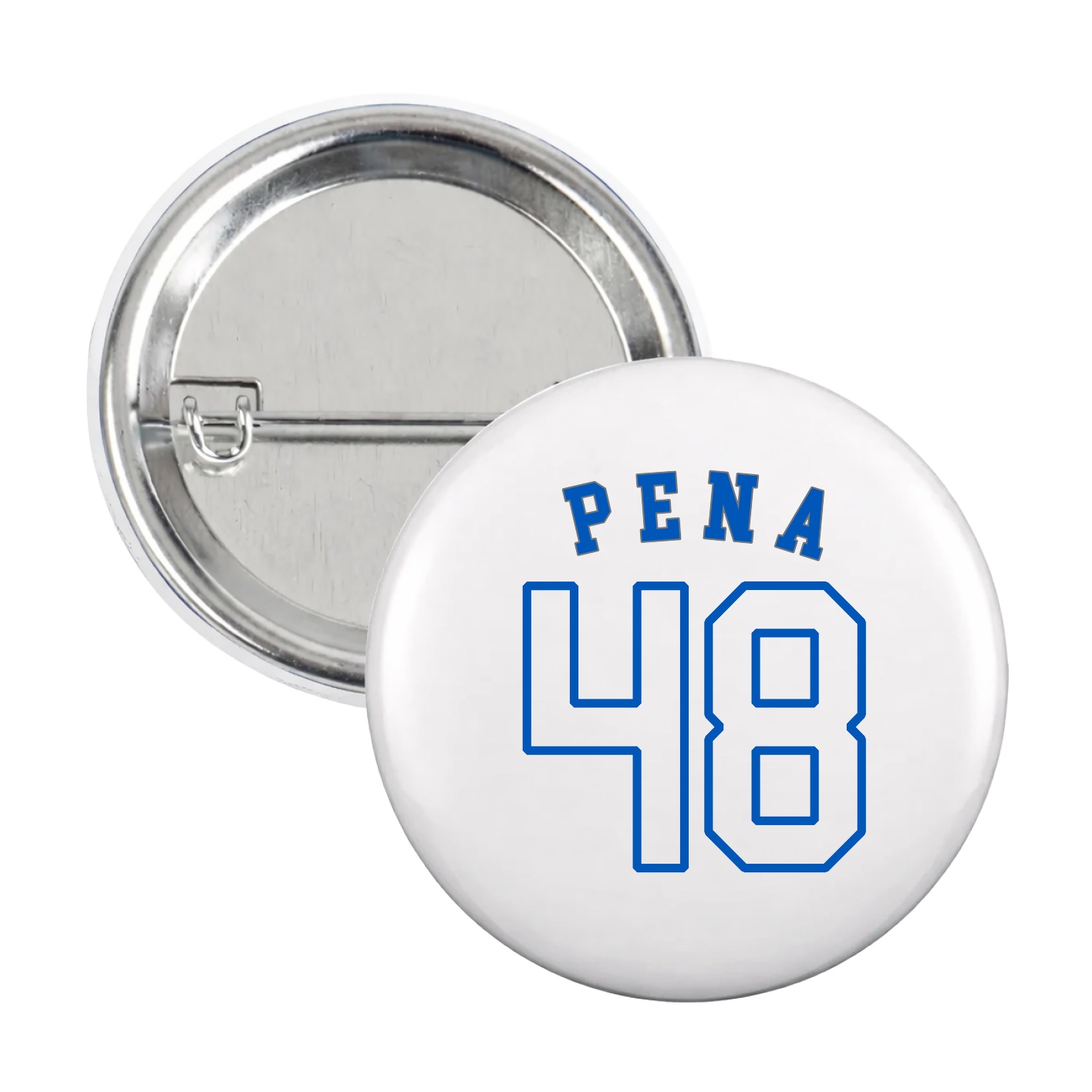 Game Day Button — Shirsey Arch in White