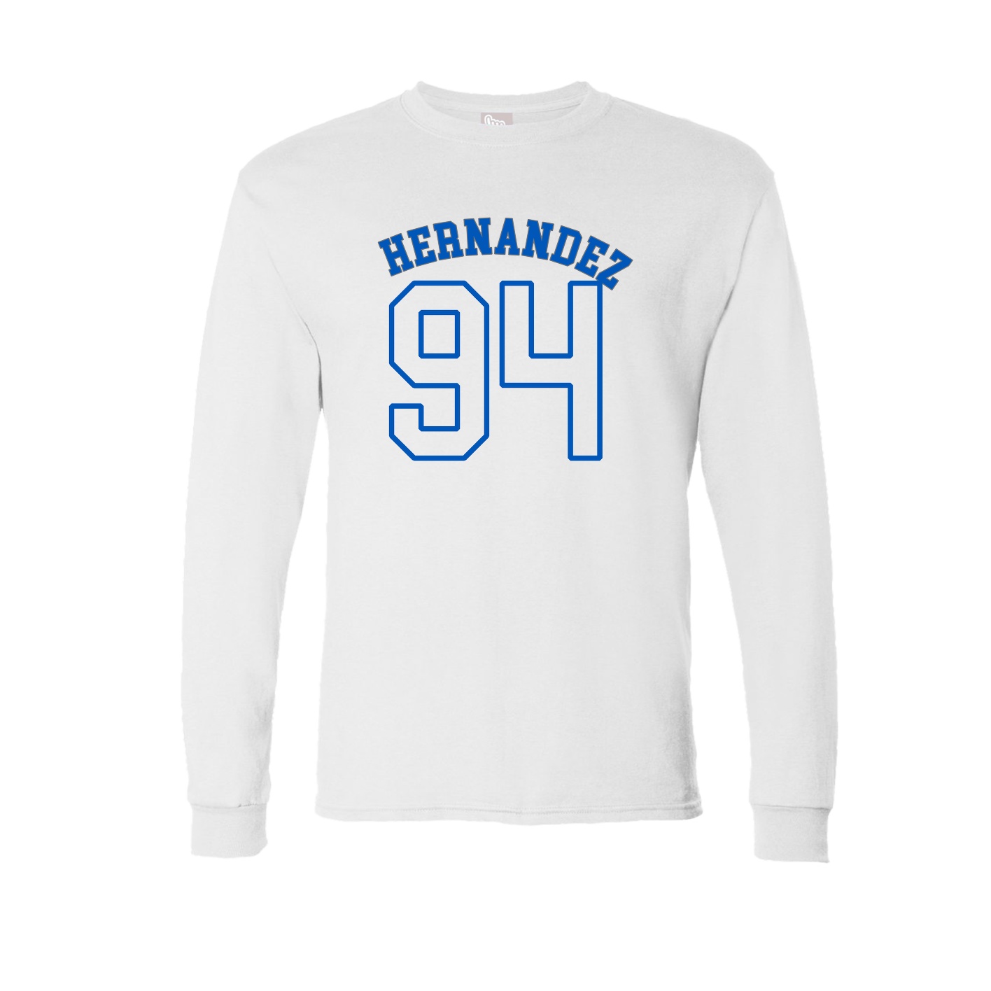 Long Sleeve Tee — Shirsey Arch in White