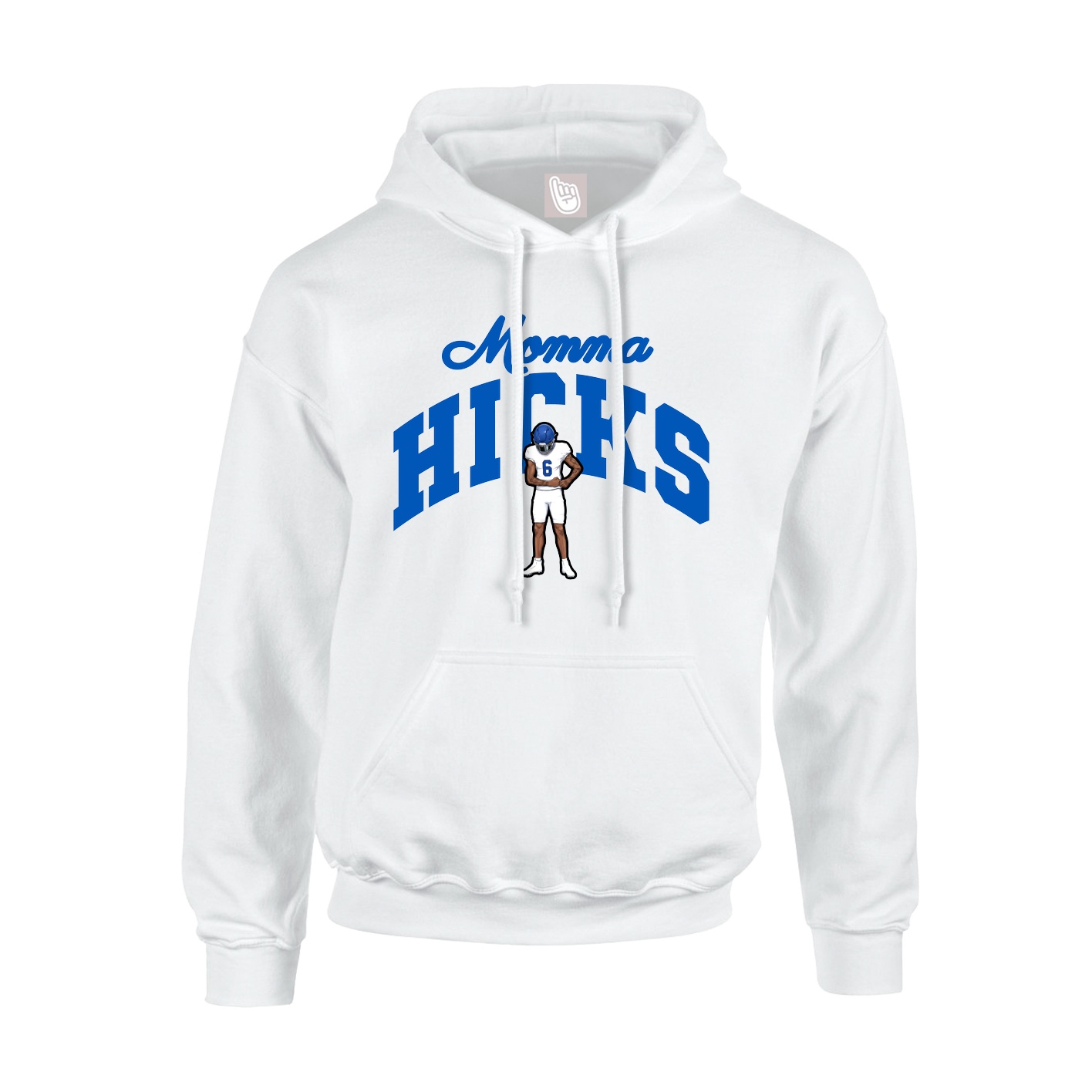 Youth Hoodie — Mothers Day Arch in White