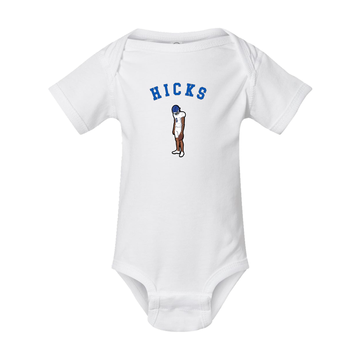 Baby Onesie — Shirsey Arch in White