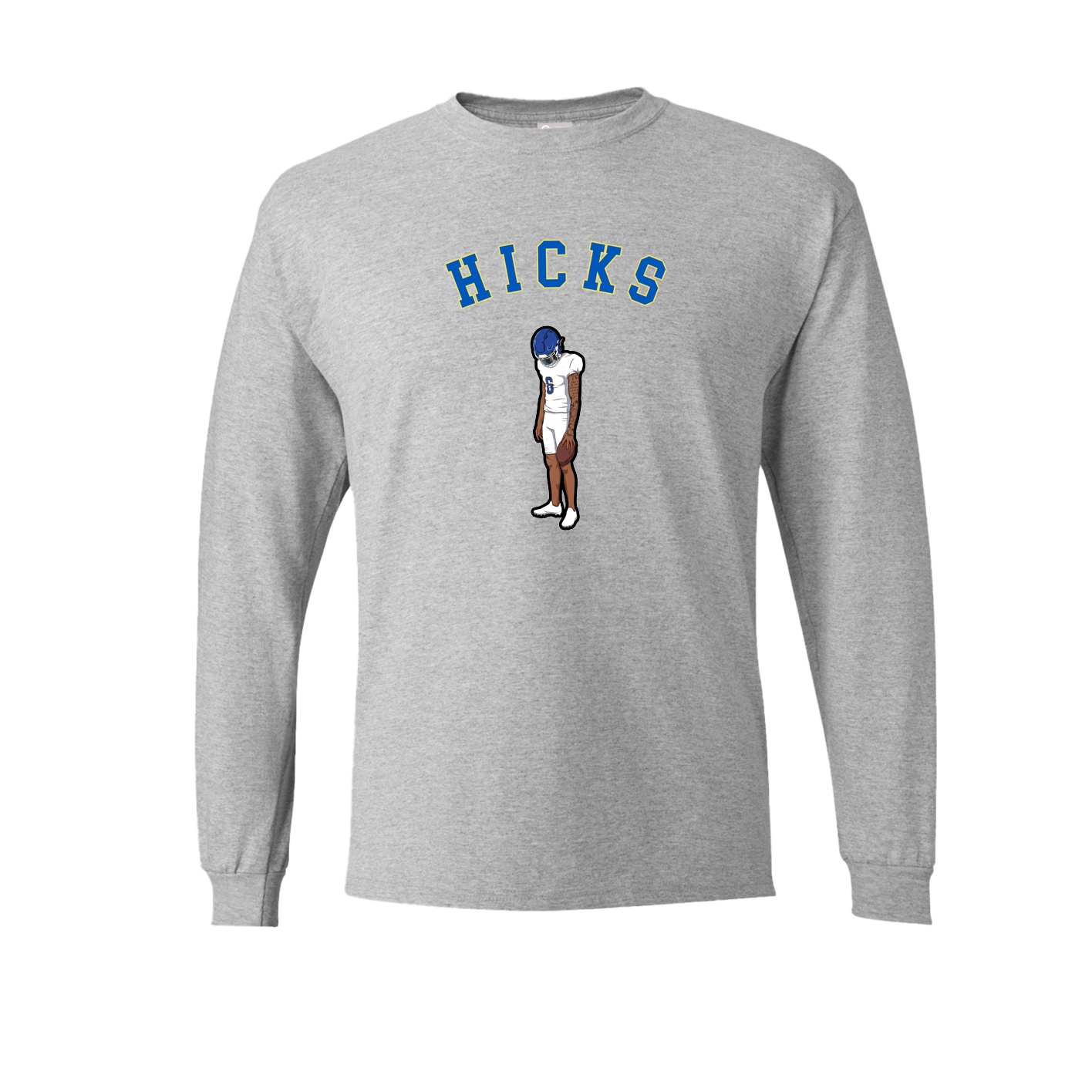 Long Sleeve Tee — Shirsey Arch in Grey