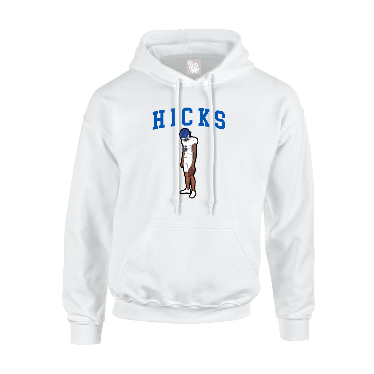 Hoodie — Shirsey in White