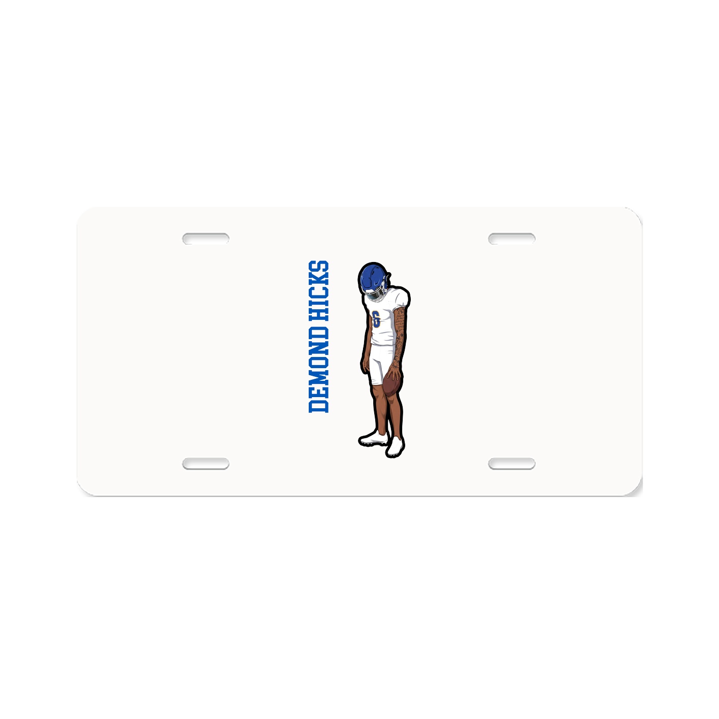 Aluminum License Plate