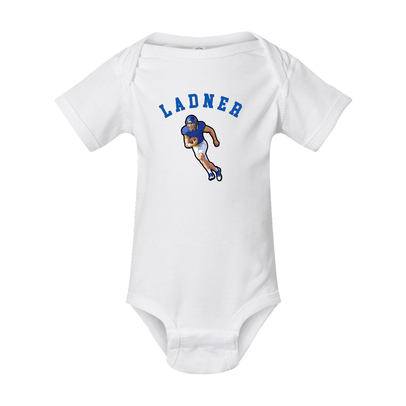 Baby Onesie — Shirsey Arch in White