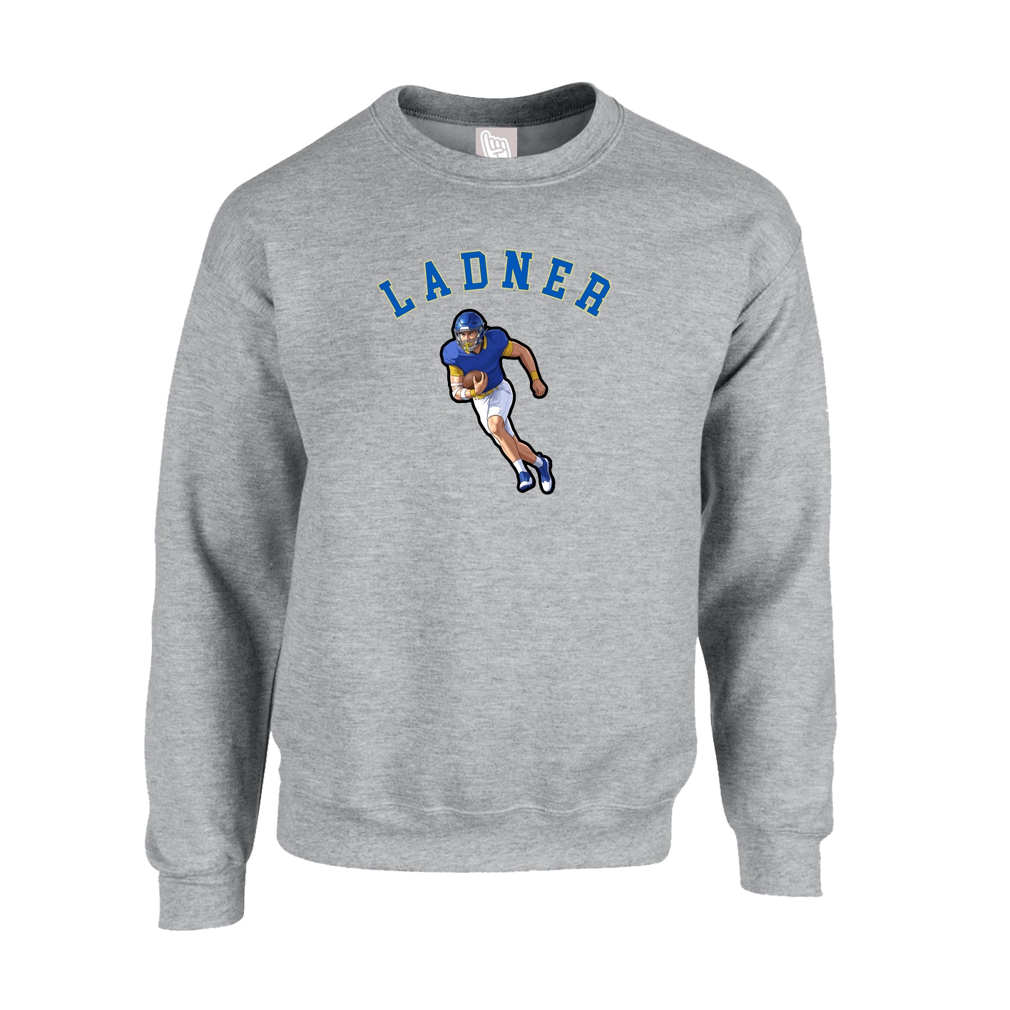 Fleece Crew — Shirsey Arch in Grey