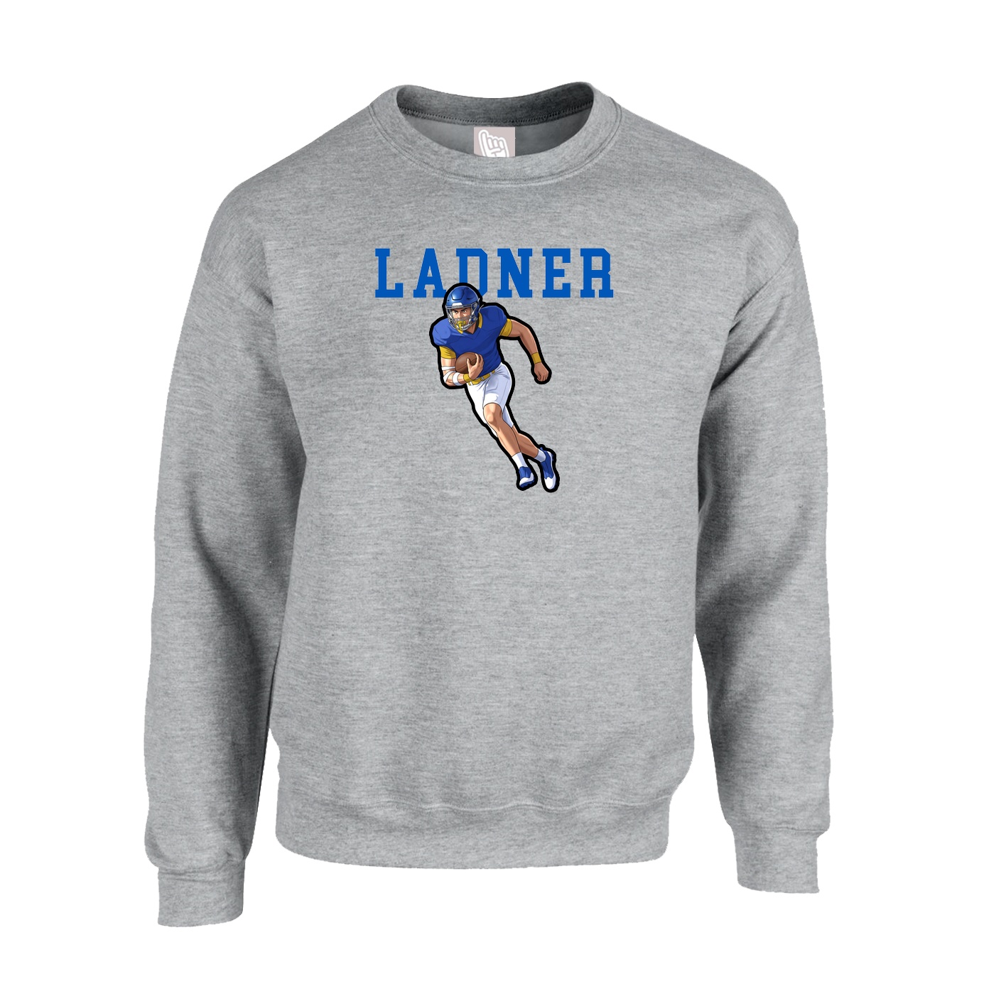 Fleece Crew — Shirsey in Grey