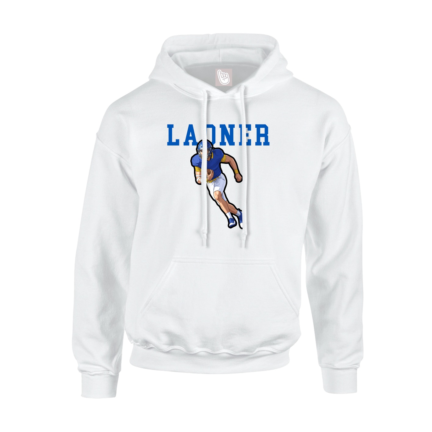 Youth Hoodie — Shirsey in White