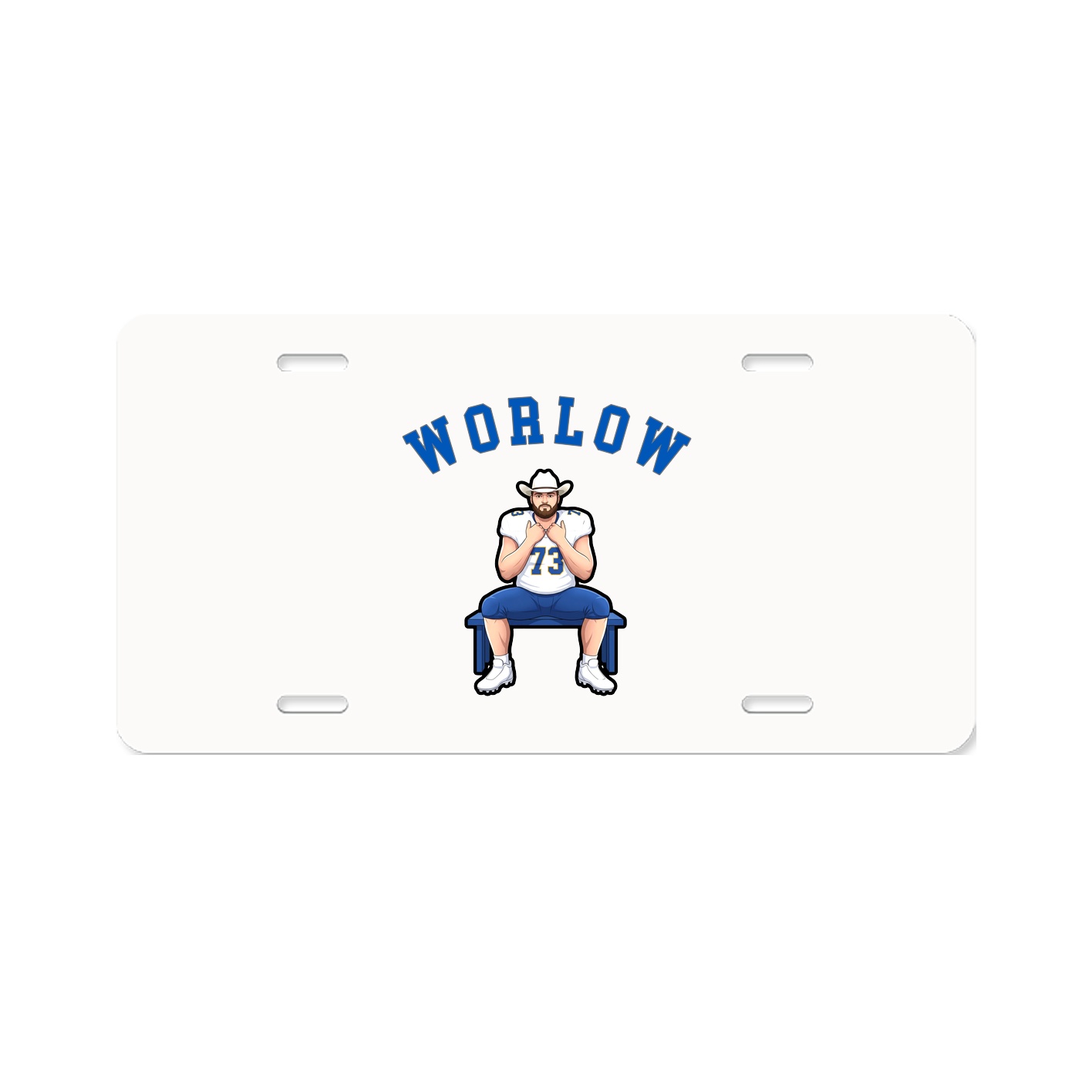 License Plate — Shirsey Arch in Classic