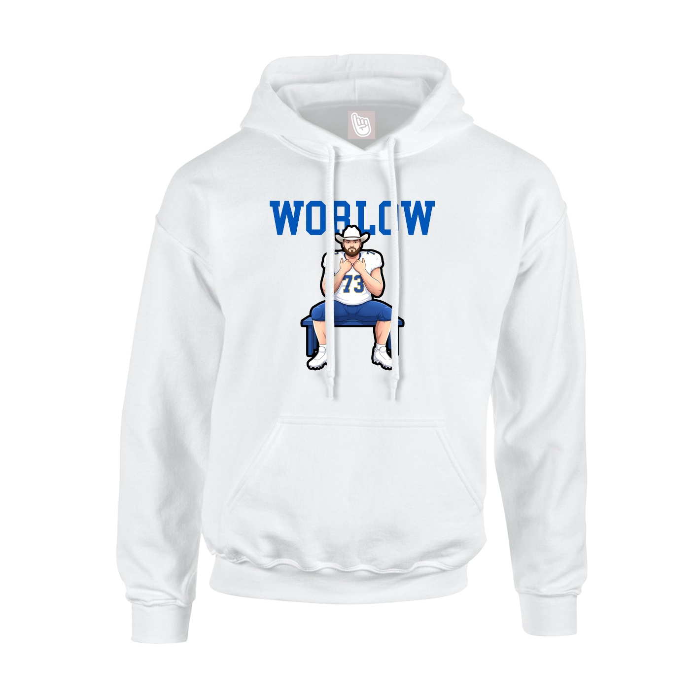 Youth Hoodie — Shirsey in White