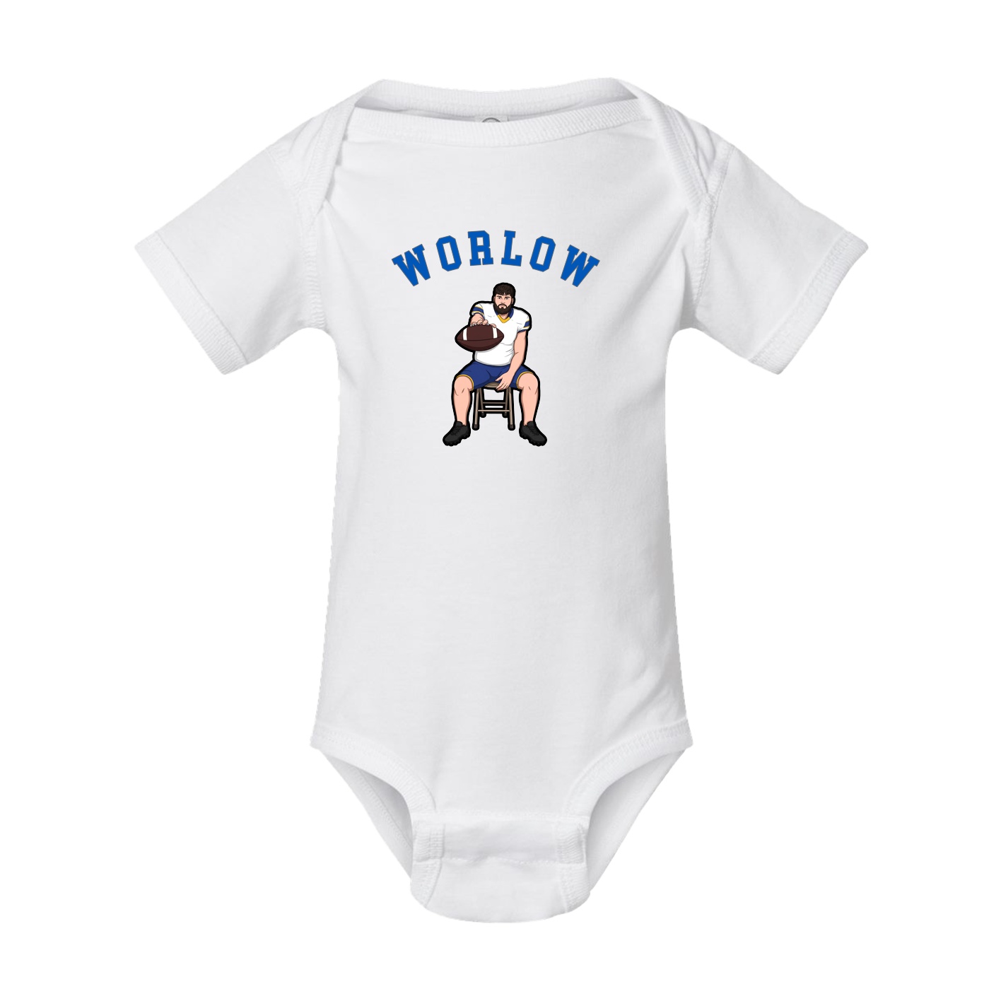 Baby Onesie — Shirsey Arch in White