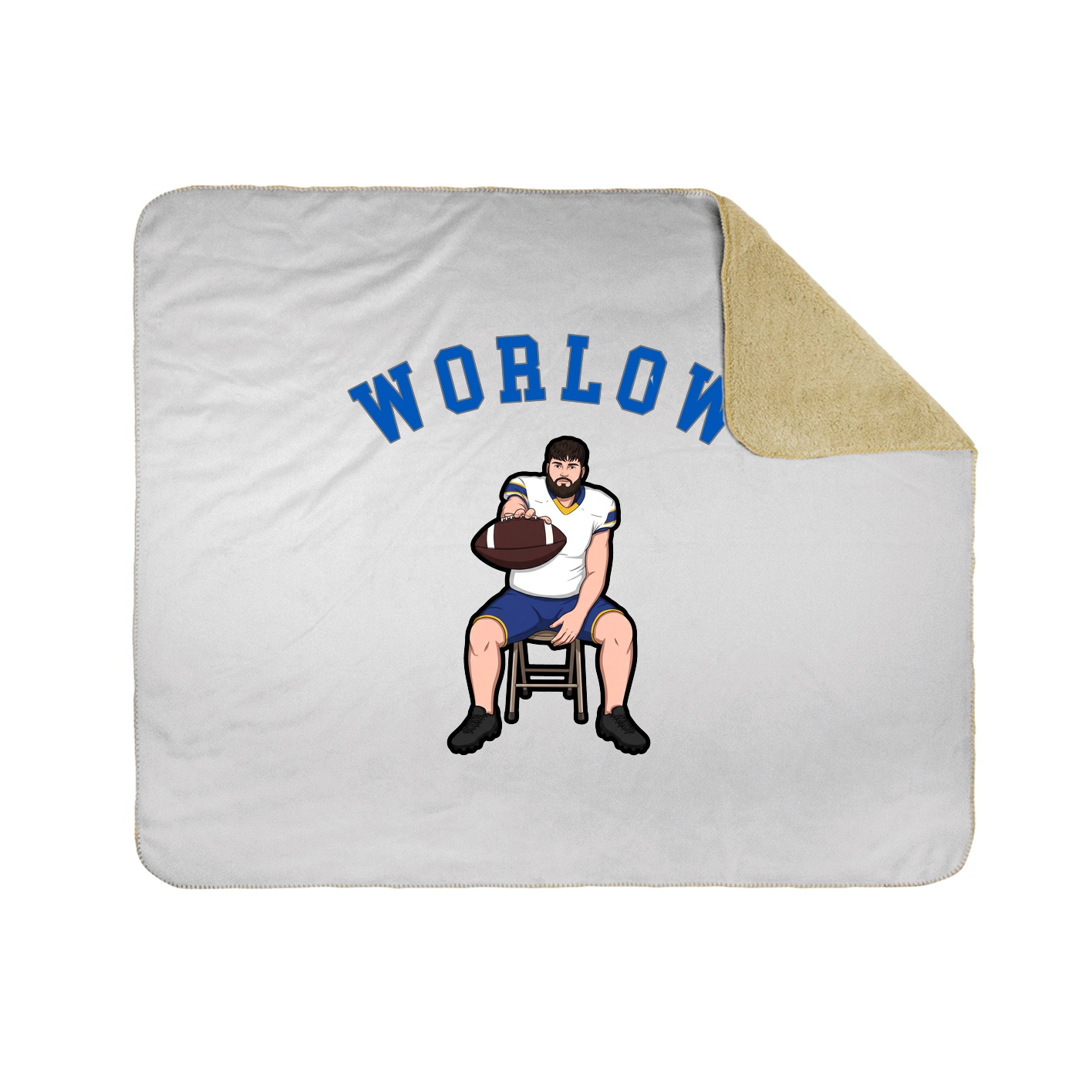 Throw Blanket — Shirsey Arch in White