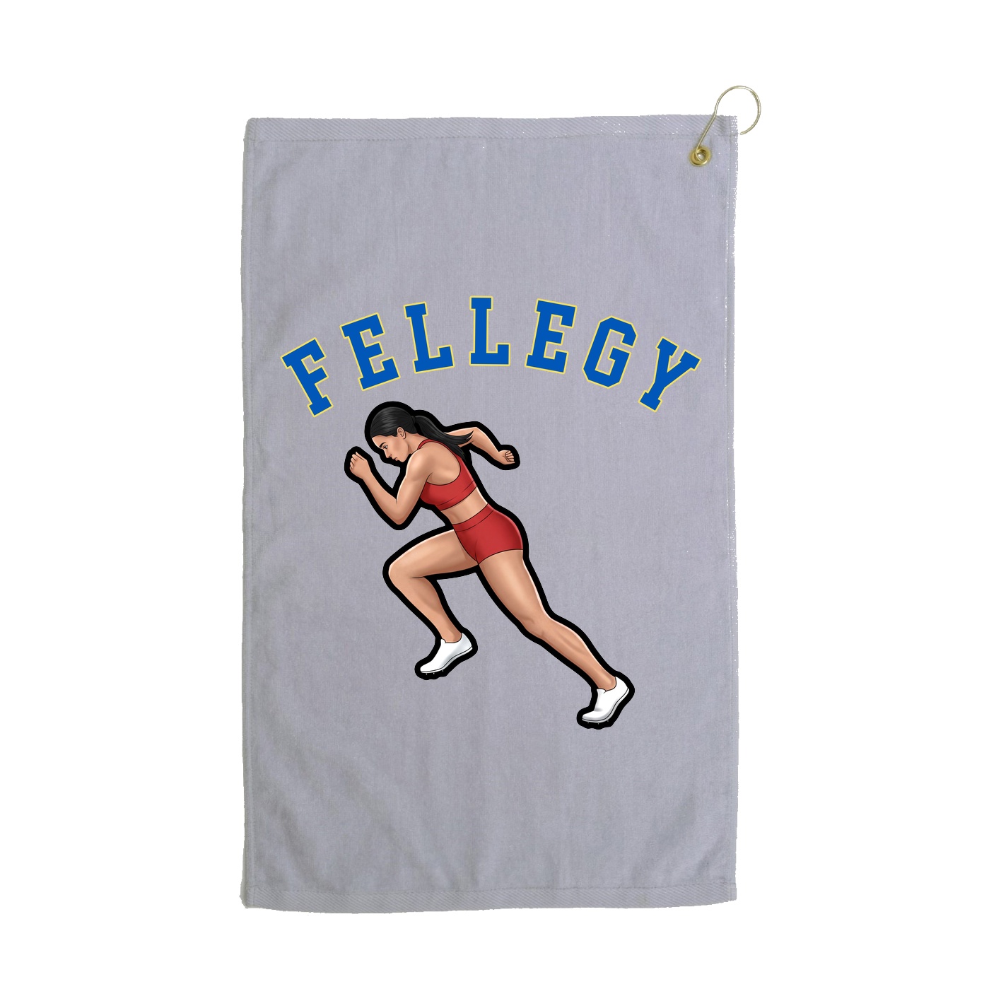 Golf Towel — Shirsey Arch in Grey