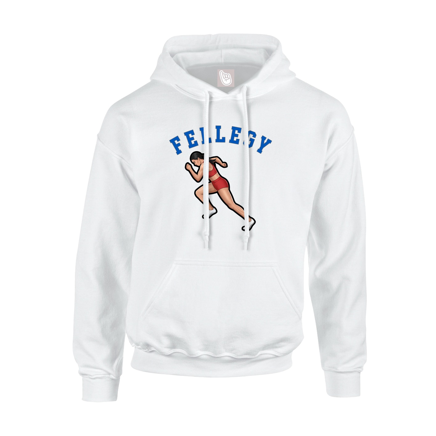 Hoodie — Shirsey Arch in White