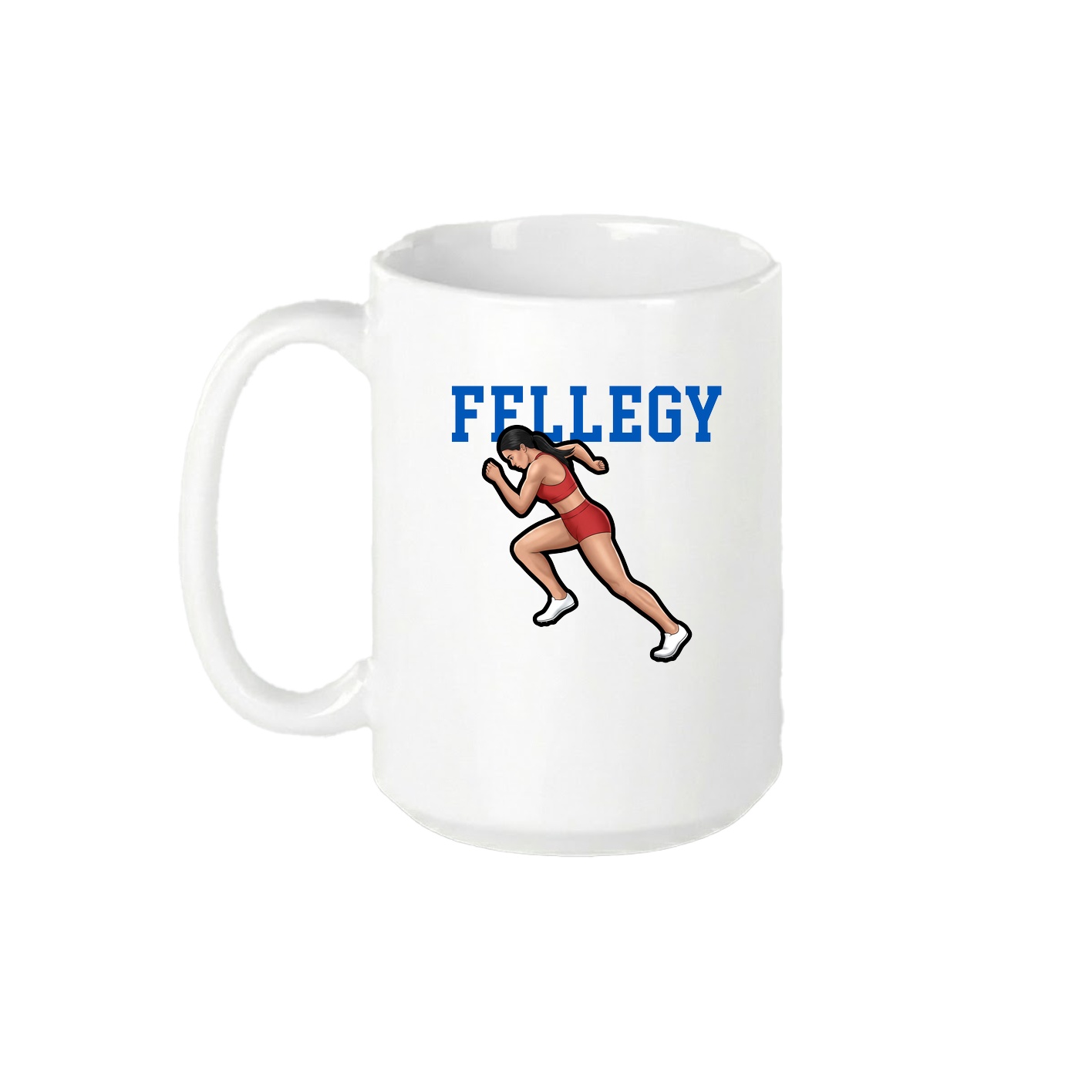 15oz Coffee Mug — Shirsey in White