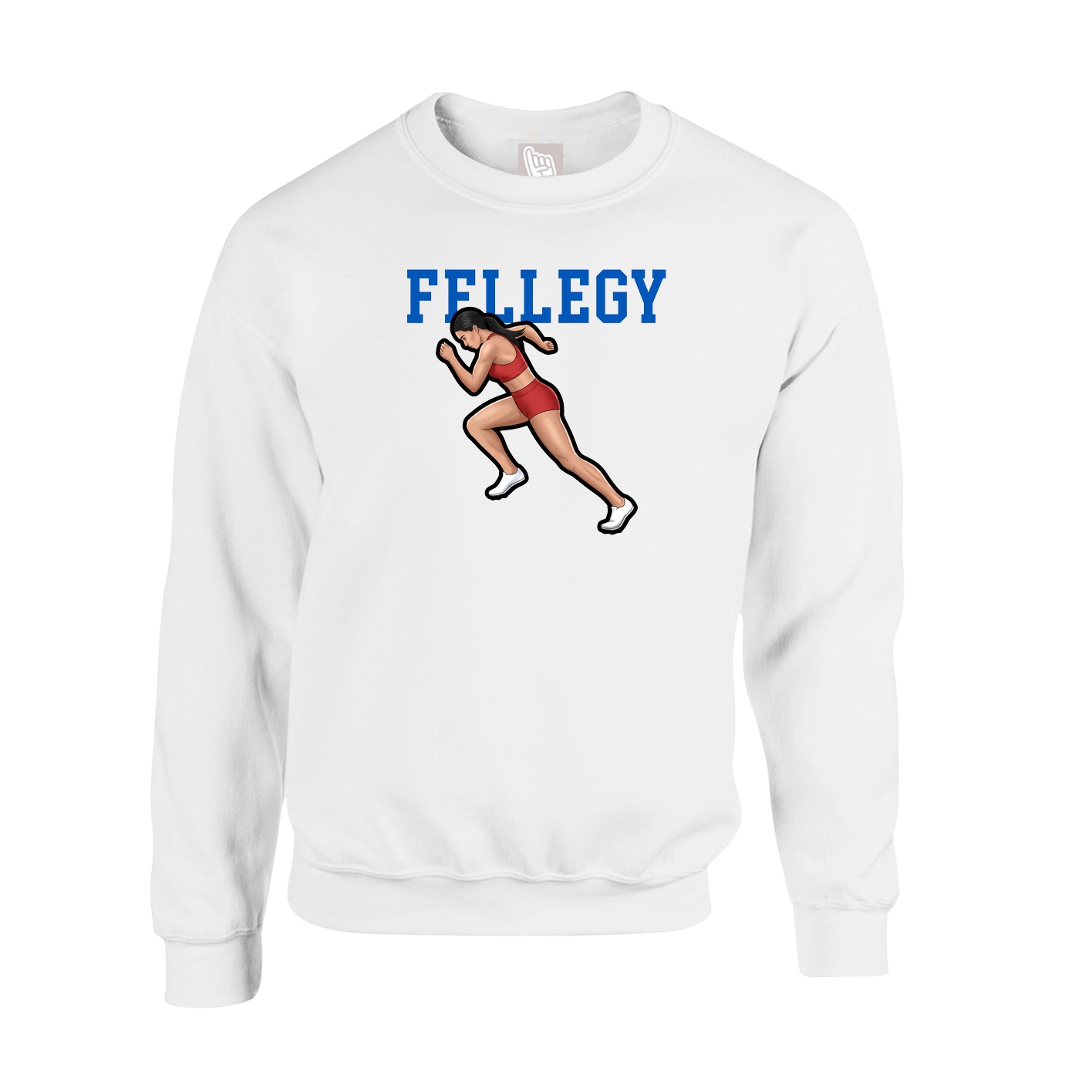 Fleece Crew — Shirsey in White