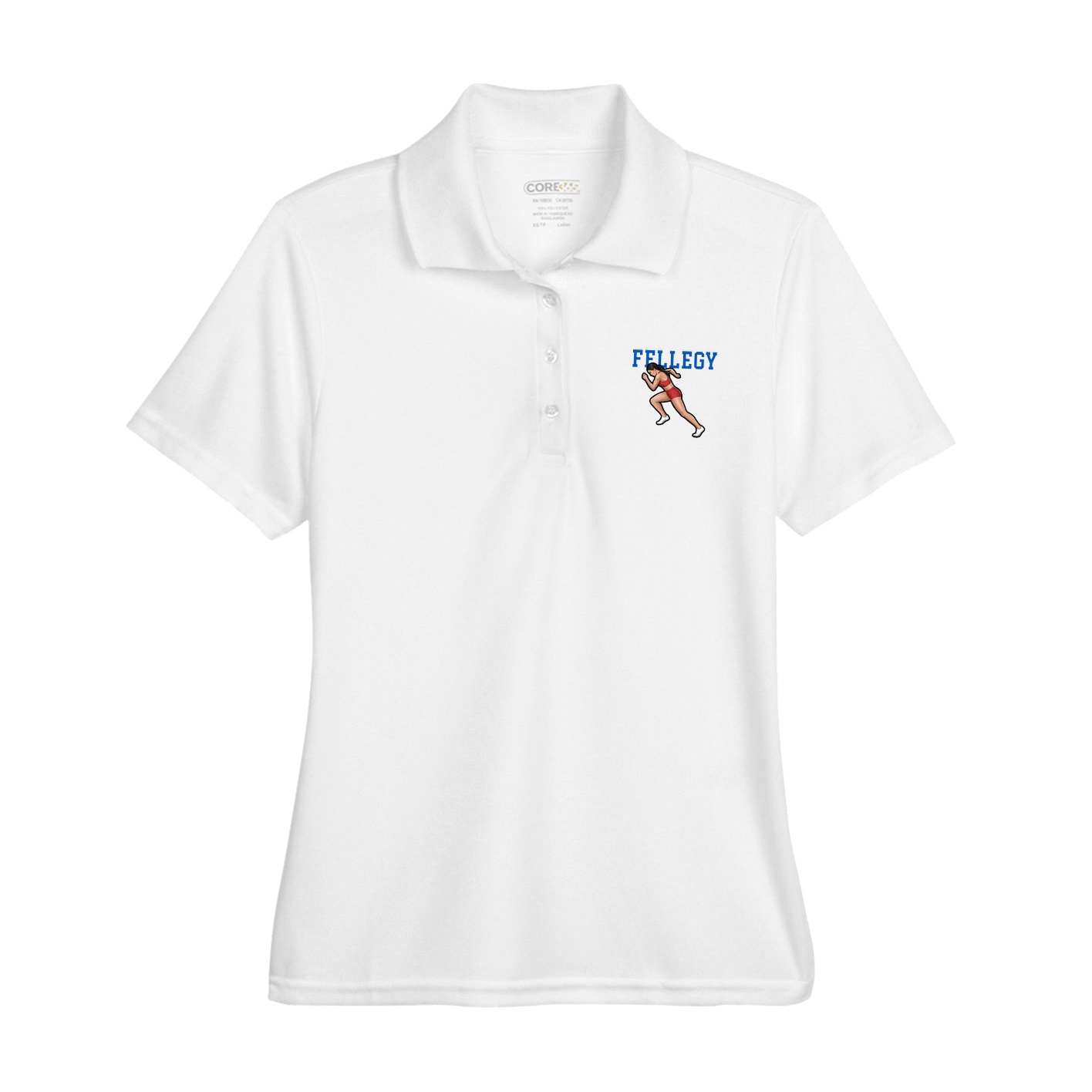 Womens Performance Polo — Shirsey in White