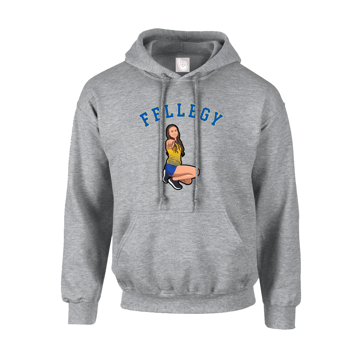 Hoodie — Shirsey Arch in Grey